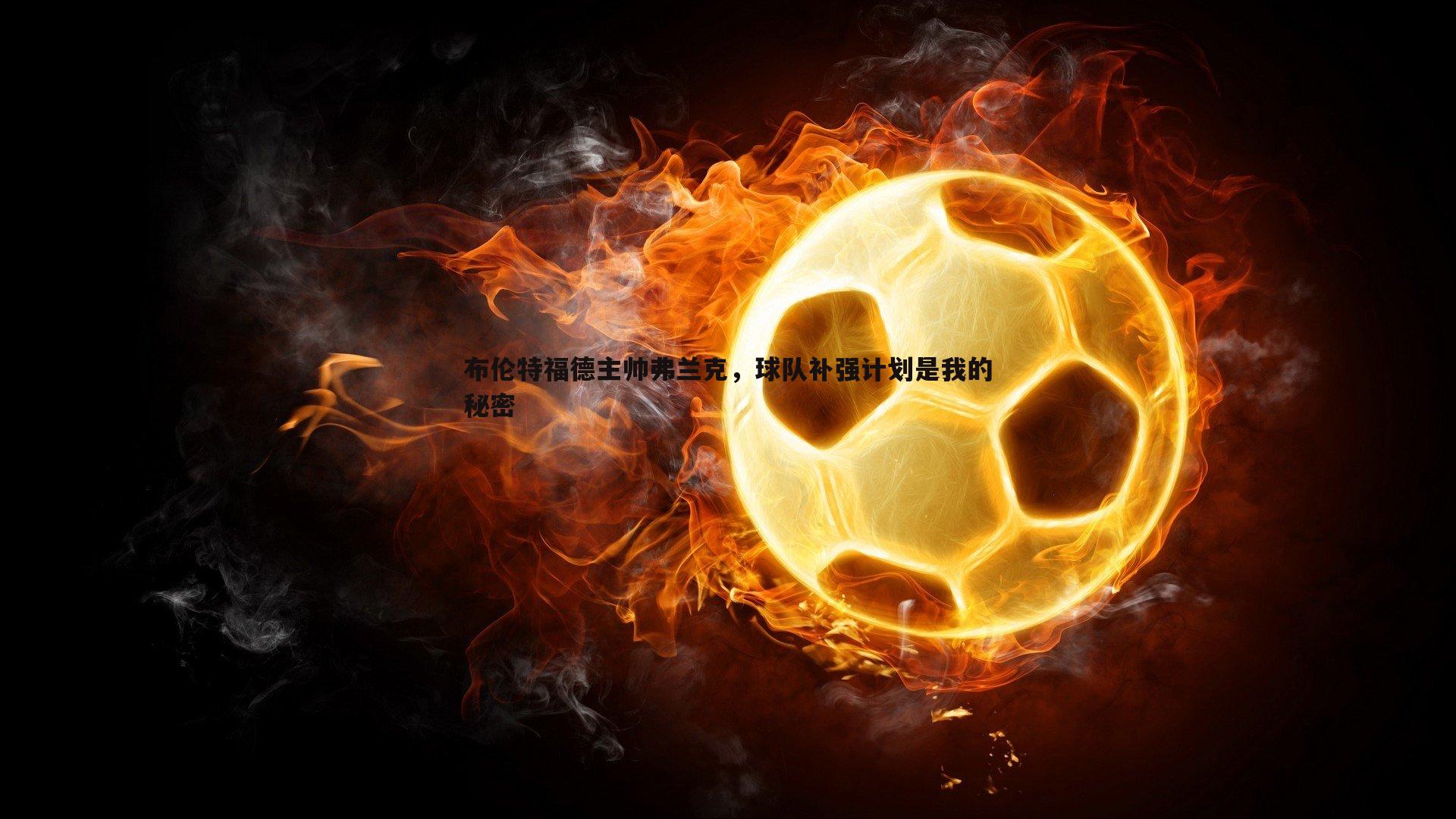 布伦特福德主帅弗兰克，球队补强计划是我的秘密